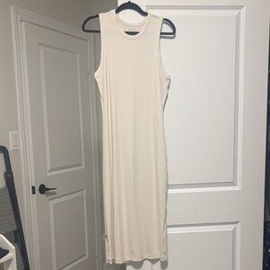 Dynamite Cream Midi Dress